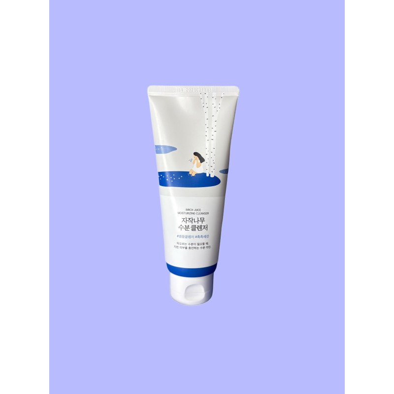 Mitrinošs tīrīšanas gels ar bērzu sulu – Round Lab Birch Juice Moisturizing Cleanser (150 ml)