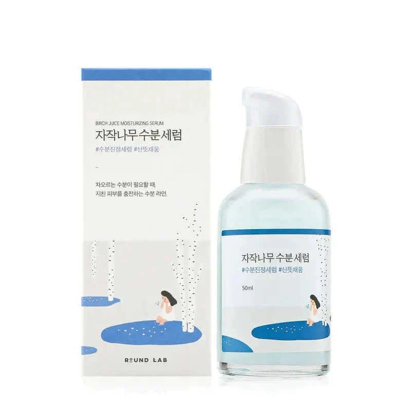 Mitrinošs serums ar bērza sulu Round Lab Birch Juice Moisturizing Serum (50 ml)