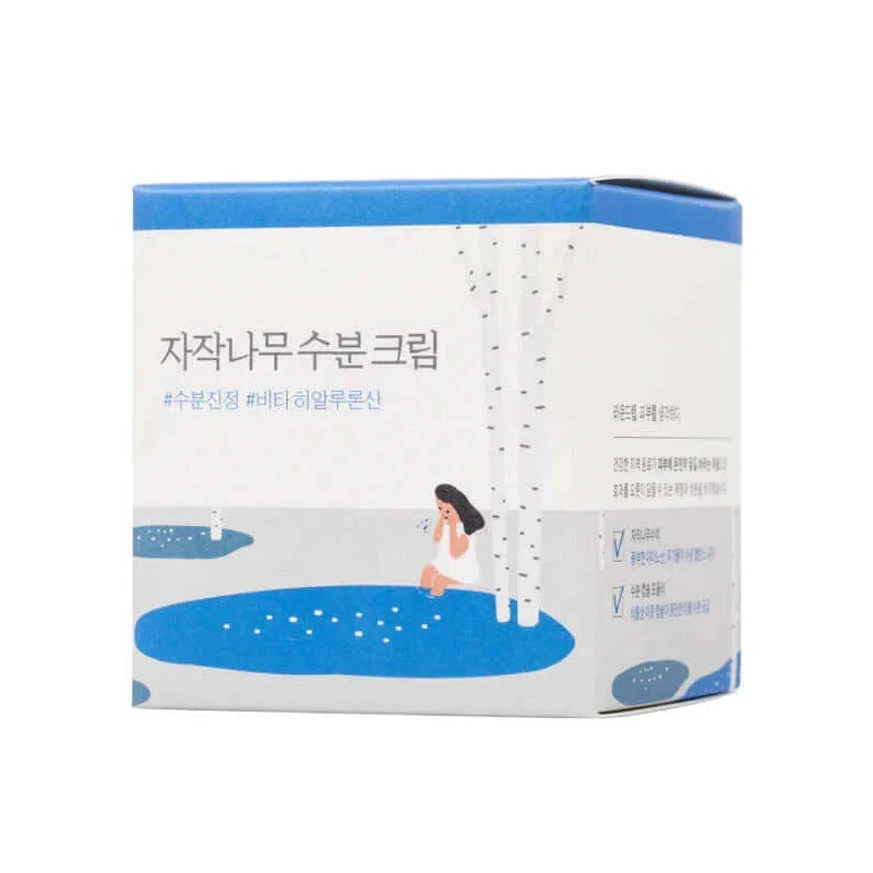 Mitrinošs krēms ar bērzu sulu Round Lab Birch Juice Moisturizing Cream (80 мл)