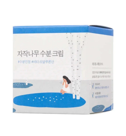 Увлажняющий крем с берёзовым соком Round Lab Birch Juice Moisturizing Cream (80 мл)