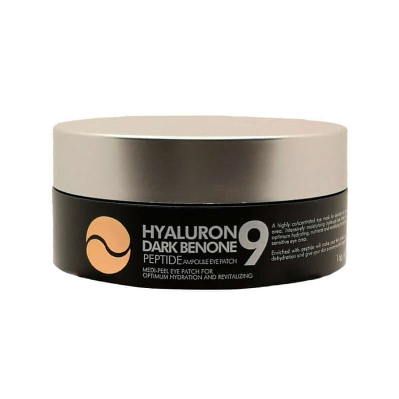 Многофункциональные гидрогелевые патчи для глаз MEDI-PEEL Hyaluron Dark Benone Peptide 9 Ampoule Eye Patch (60 шт.)