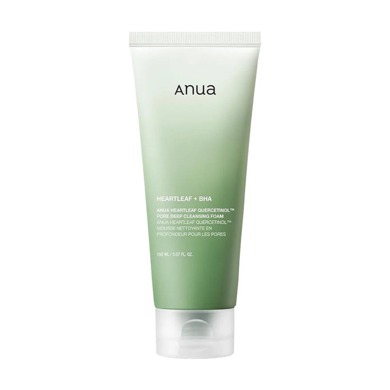 Очищающая пенка для лица ANUA Heartleaf Quercetinol Pore Deep Cleansing Foam