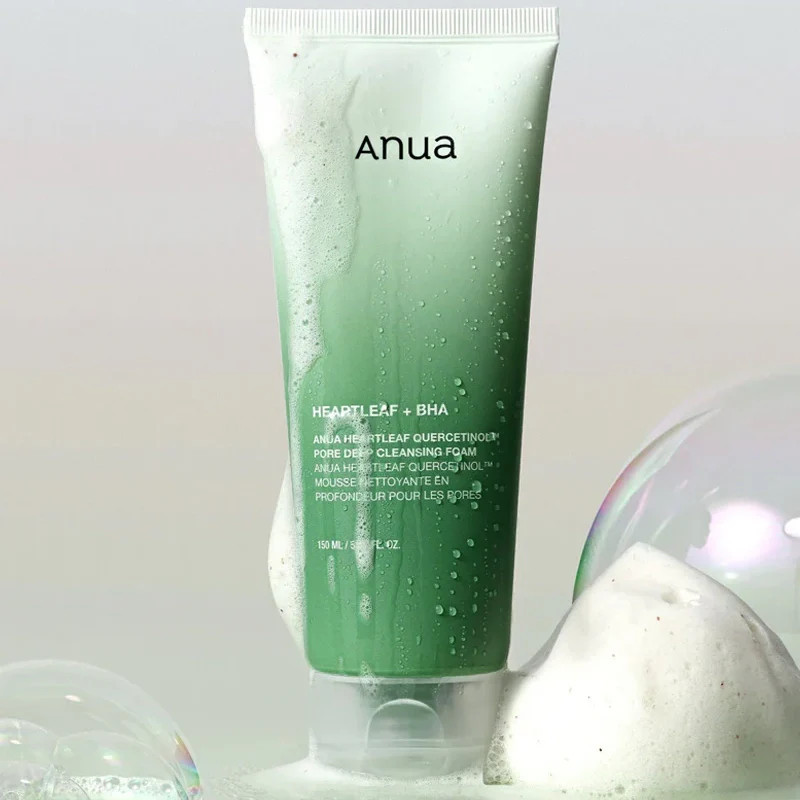 Очищающая пенка для лица ANUA Heartleaf Quercetinol Pore Deep Cleansing Foam