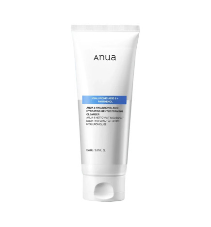 Увлажняющий гель для умывания ANUA 8 Hyaluronic Acid Moisturizing Gentle Gel Cleanser