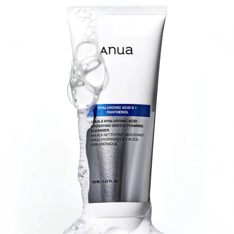 Увлажняющий гель для умывания ANUA 8 Hyaluronic Acid Moisturizing Gentle Gel Cleanser
