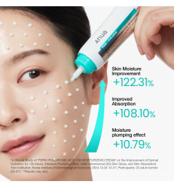 Mitrinošs krēms ar PDRN un hialuronskābi ANUA PDRN Hyaluronic Acid 100 Moisturizing Cream