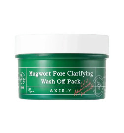 Attīroša maska ar vērmelēm AXIS-Y Mugwort Pore Clarifying Wash Off Pack