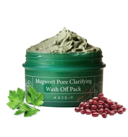 Attīroša maska ar vērmelēm AXIS-Y Mugwort Pore Clarifying Wash Off Pack