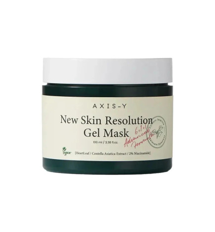 Soothing & Restorative Gel Face Mask AXIS-Y New Skin Resolution Gel Mask