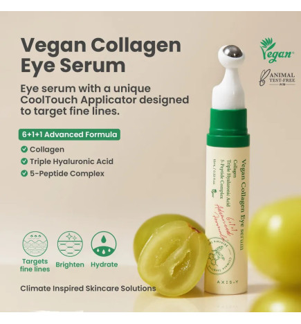 Kolagēna acu serums AXIS-Y Vegan Collagen Eye Serum