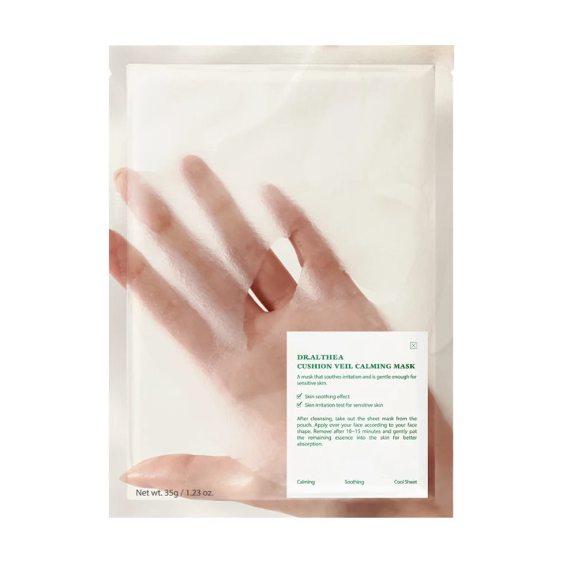 Успокаивающая тканевая маска для чувствительной кожи Dr. Althea Cushion Veil Calming Mask