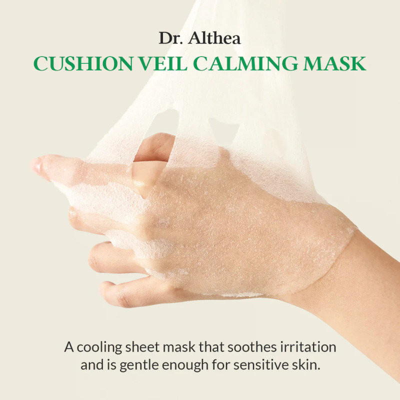 Успокаивающая тканевая маска для чувствительной кожи Dr. Althea Cushion Veil Calming Mask