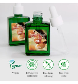 Maigs C vitamīna serums ādas mirdzumam Dr. Althea Gentle Vitamin C Serum