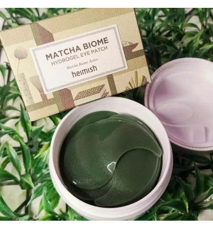 Гидрогелевые патчи для глаз с матчей и пробиотиками Heimish Matcha Biome Hydrogel Eye Patch (60 шт.)