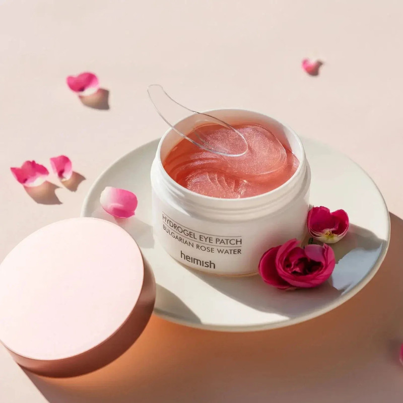 Hidrogēla acu plāksteri ar bulgāru rožūdeni (60 gab.) Heimish Bulgarian Rose Hydrogel Eye Patch