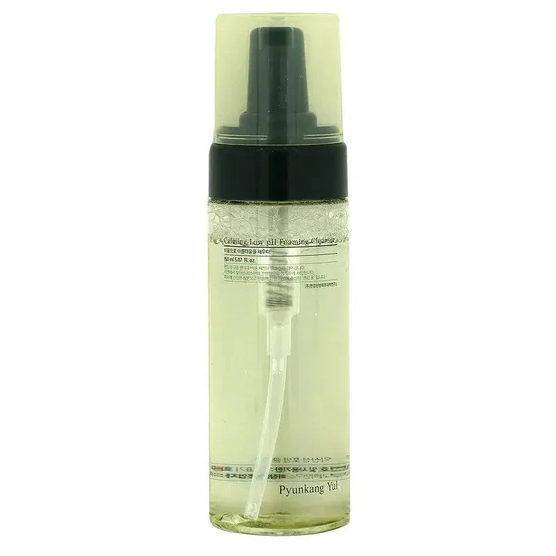 Nomierinošas putas sejas mazgāšanai ar zemu pH Pyunkang Yul Calming Low pH Foaming Cleanser (150 ml)