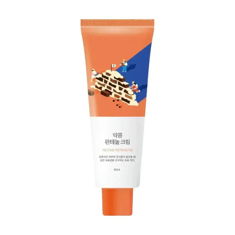 Увлажняющий крем с соей и пантенолом Round Lab Soybean Panthenol Cream (80 мл)