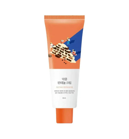 Mitrinošs krēms ar soju un pantenolu Round Lab Soybean Panthenol Cream (80 ml)