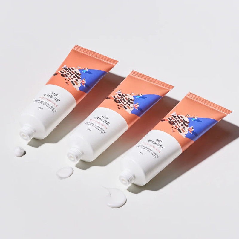 Увлажняющий крем с соей и пантенолом Round Lab Soybean Panthenol Cream (80 мл)