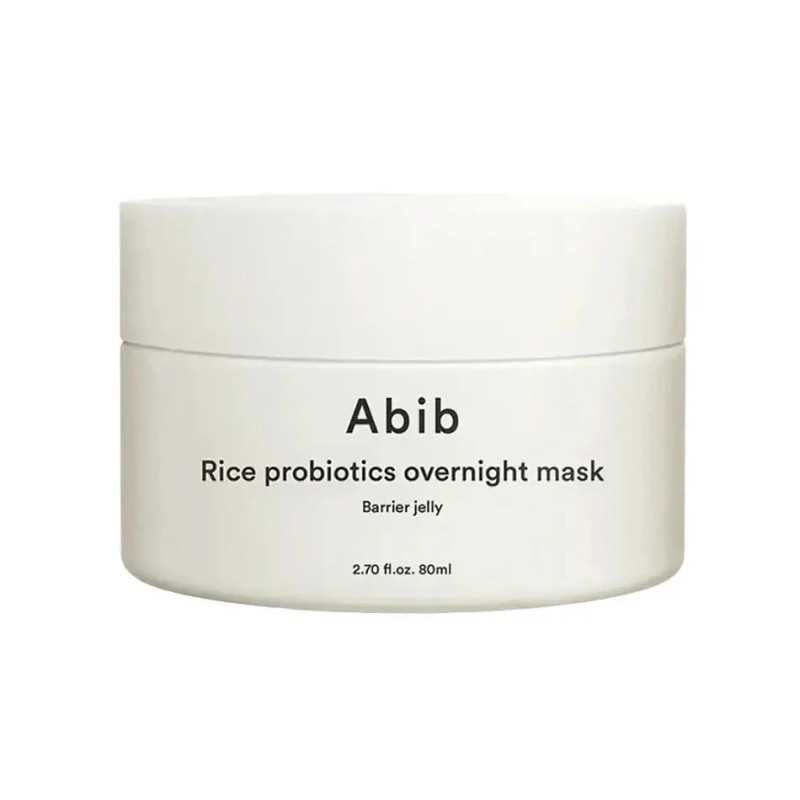 Ночная маска с рисовыми пробиотиками Abib Rice Probiotics Overnight Mask Barrier Jelly (80 мл)
