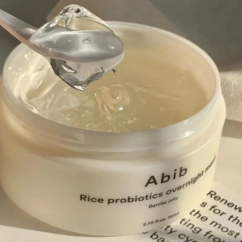 Ночная маска с рисовыми пробиотиками Abib Rice Probiotics Overnight Mask Barrier Jelly (80 мл)