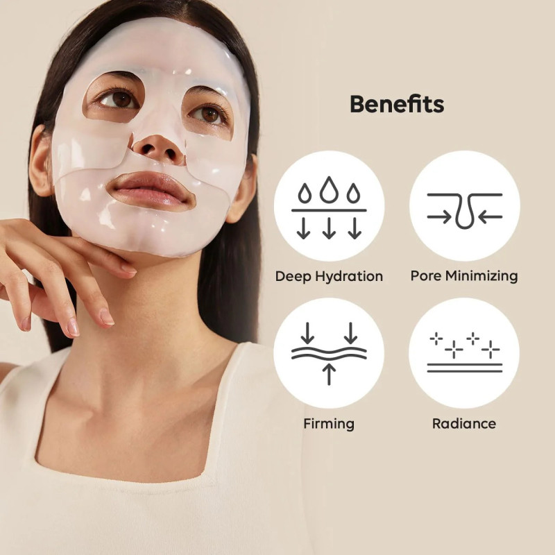 Overnight Hydrogel Mask for Sensitive and Irritated Skin Biodance Hydro Cera-Nol Real Deep Mask