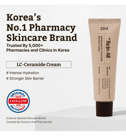 Atjaunojošs krēms ādas aizsargbarjeras stiprināšanai Dr. Reju-All Advanced LC-Ceramide Barrier Cream
