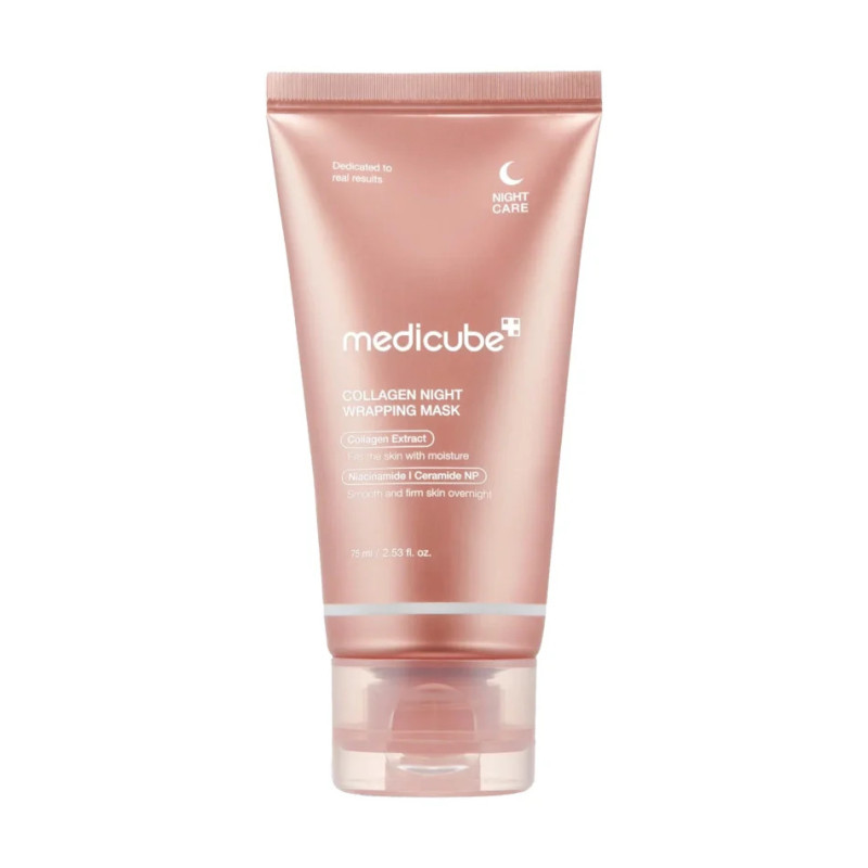Nakts kolagēna sejas maska medicube Collagen Night Wrapping Mask