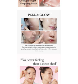 Ночная коллагеновая маска для лица medicube Collagen Night Wrapping Mask