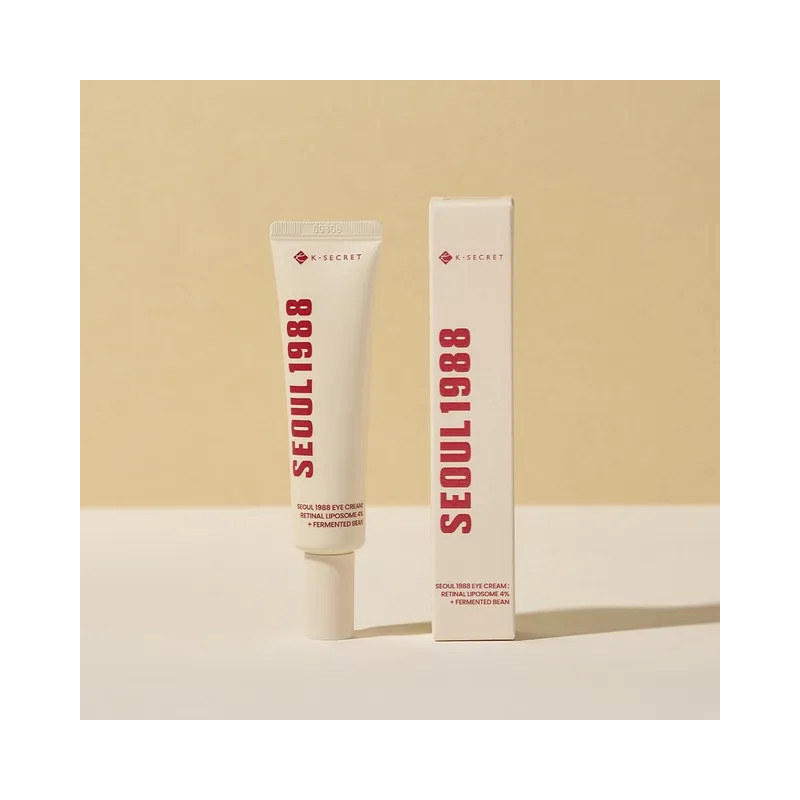 Acu zonas krēms ar retinolu Seoul 1988 Eye Cream: Retinal Liposome 4% + Fermented Soybean