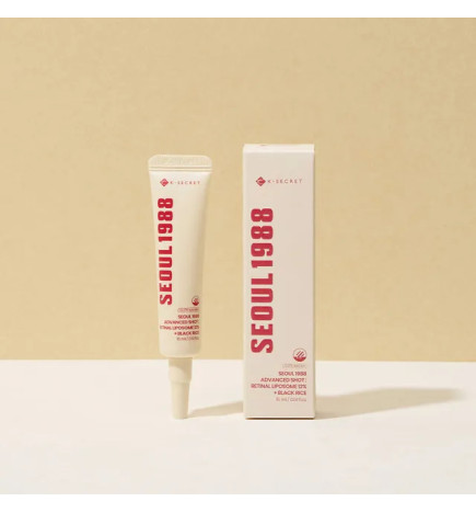 Serums ar retinalu KSECRET Seoul 1988 Advanced Shot: Retinal Liposome 12% + Black Rice