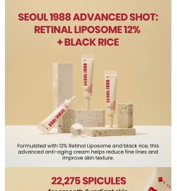 Retinal Serum KSECRET Seoul 1988 Advanced Shot: Retinal Liposome 12% + Black Rice