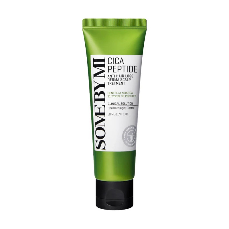 Укрепляющая маска против выпадения волос  SOME BY MI Cica Peptide Anti Hair Loss Derma Scalp Treatment (50 мл)