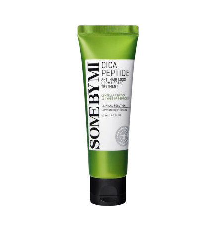 Stiprinoša matu maska pret matu izkrišanu SOME BY MI Cica Peptide Anti Hair Loss Derma Scalp Treatment (50 ml)
