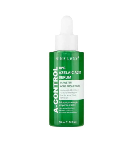 Сыворотка с 10% азелаиновой кислотой для проблемной кожи NINE LESS A-Control 10% Azelaic Acid Serum (30 мл)