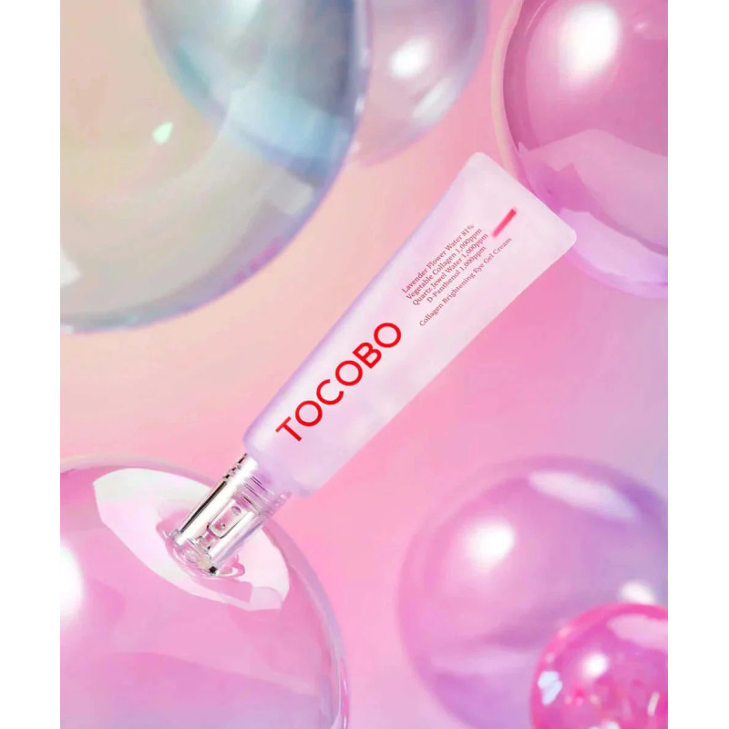 Kolagēna apgaismojošs gēlkrēms acu zonai TOCOBO Collagen Brightening Eye Gel Cream, 30 ml