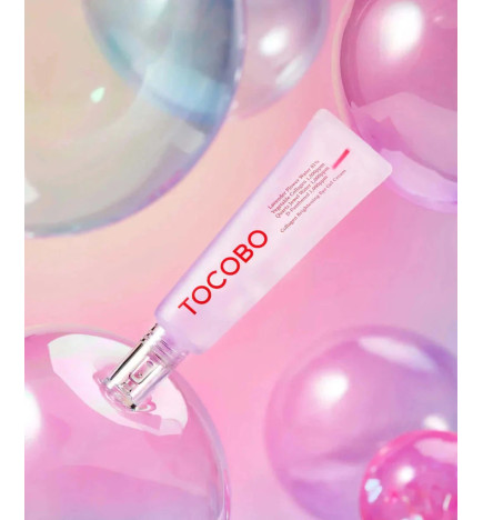 Осветляющий крем-гель для кожи вокруг глаз с коллагеном TOCOBO Collagen Brightening Eye Gel Cream, 30 мл