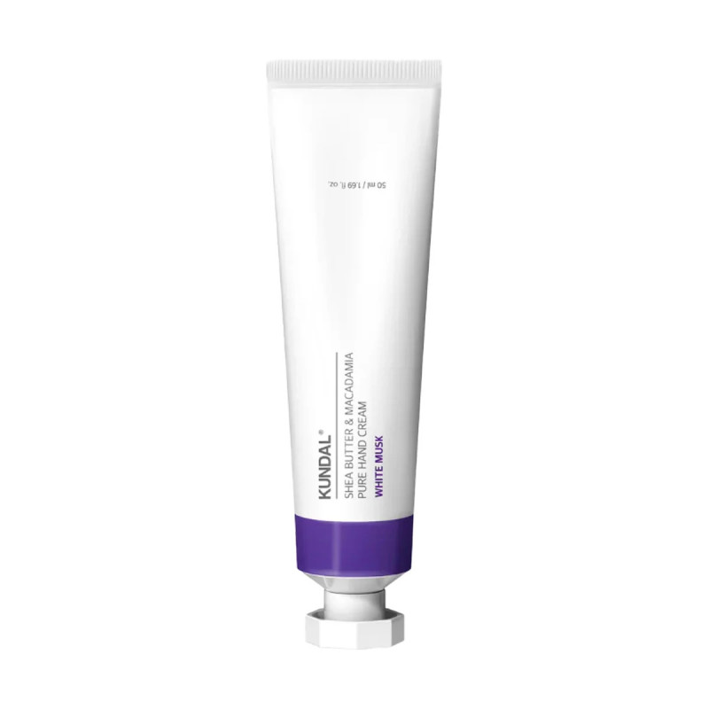 Кoku krēms KUNDAL Shea Butter & Macadamia Pure Hand Cream White Musk, 50 ml
