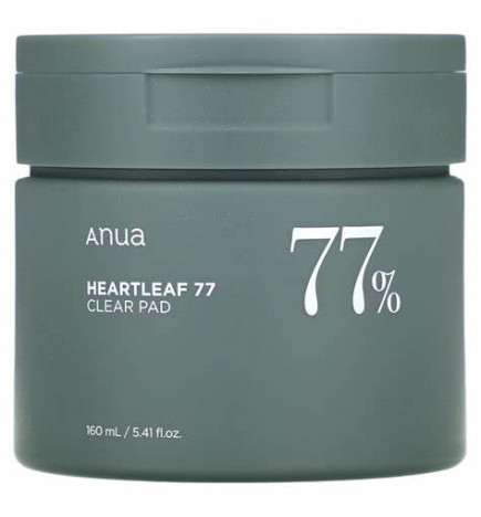 Успокаивающие тонер-пэды с хаттюйнией Anua Heartleaf Toner Pad (70 шт.)
