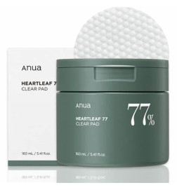 Nomierinošie tonika spilventiņi ar hjortlapiņām Anua Heartleaf Toner Pad (70 gab.)