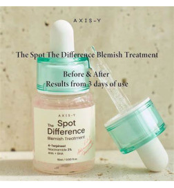 Lokālais serums problemātiskai ādai AXIS-Y Spot The Difference Blemish Treatment (15 ml)