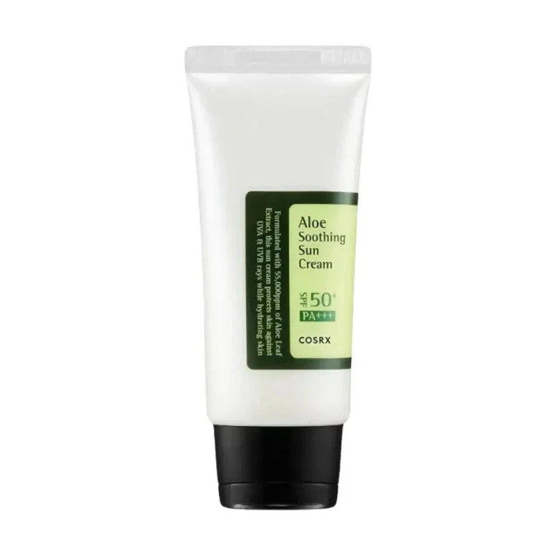 Sauļošanās krēms ar alvejas sulu Cosrx Aloe Soothing Sun Cream SPF50